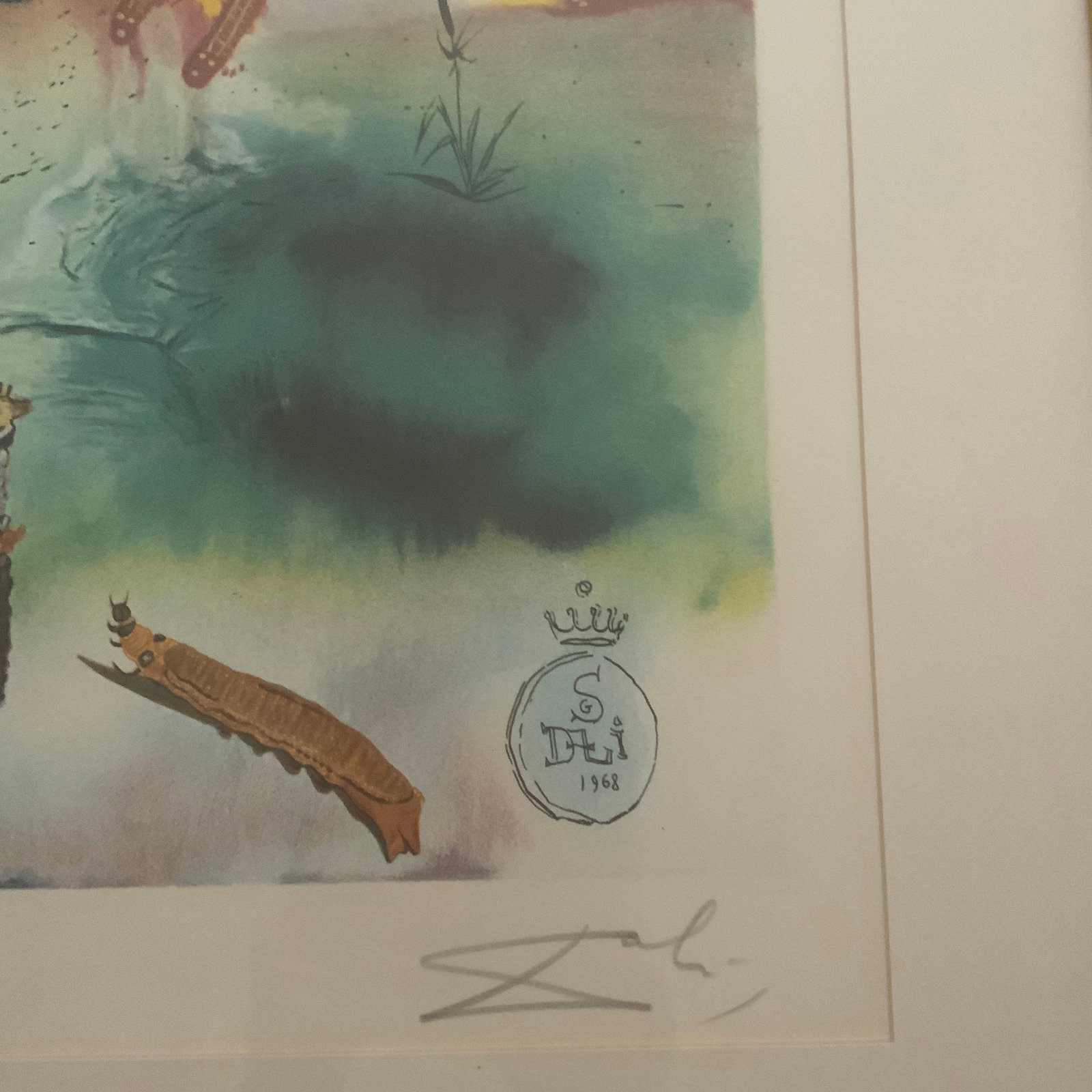 The Lobster Quadrille Lithograph by Salvador Dali - 4