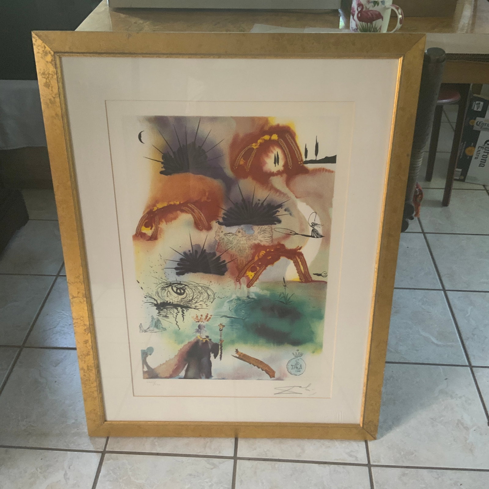 The Lobster Quadrille Lithograph by Salvador Dali - 8