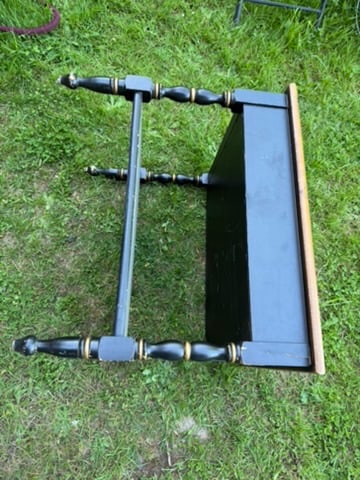 Late 20th Century L. Hitchcock Side Table - 2