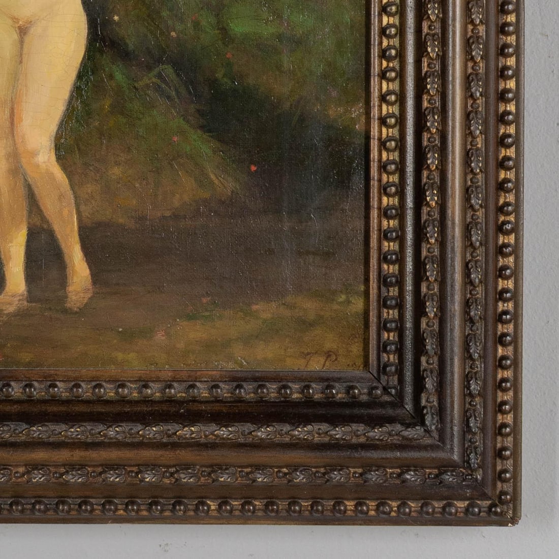 Julius Paulsen Danish Painting Oil on Canvas Framed - 7