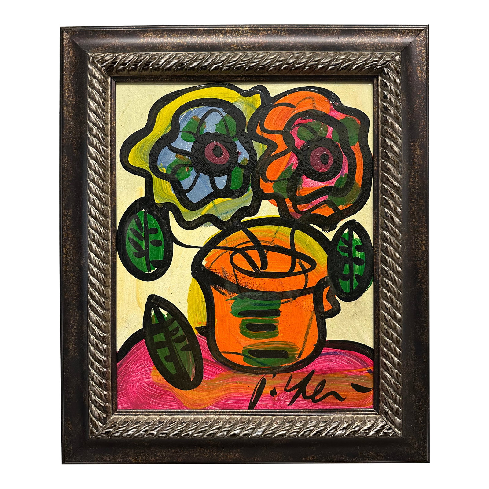 Peter Keil Painting: Peter Keil is a German artist who focuses primarily on abstract expressionism. Keil painted with some of the greats, including Joan MirÃ³, Pablo Picasso, and Andy Warhol, to name a few. This