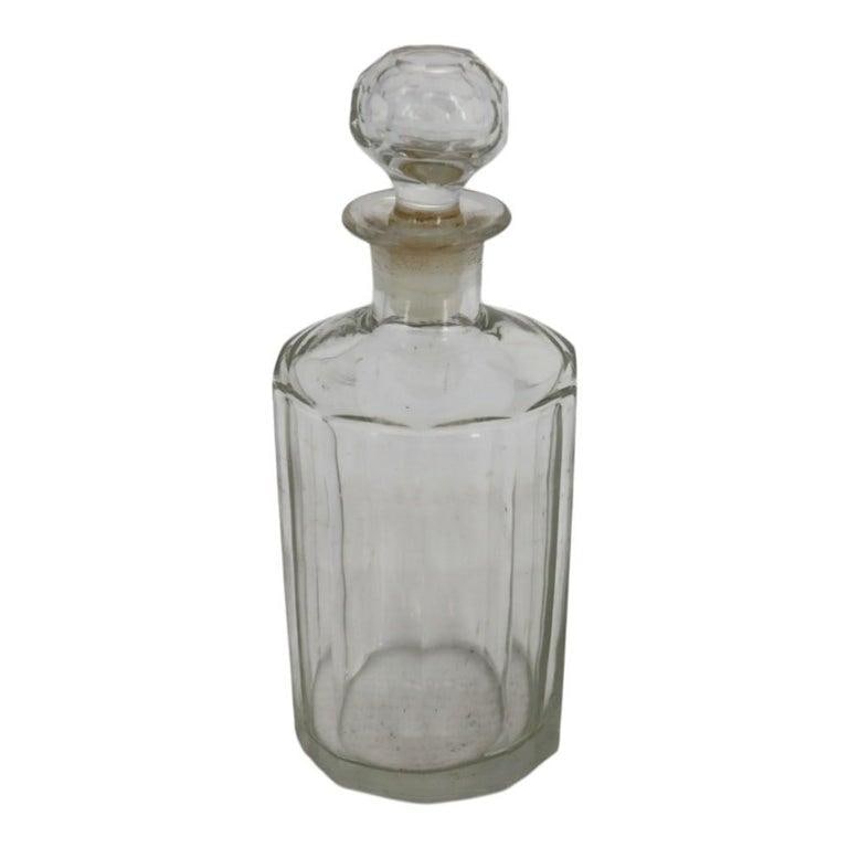 Four Vintage Dimiutive Cut & Pressed Glass Spirit Decanters C1940 - 14