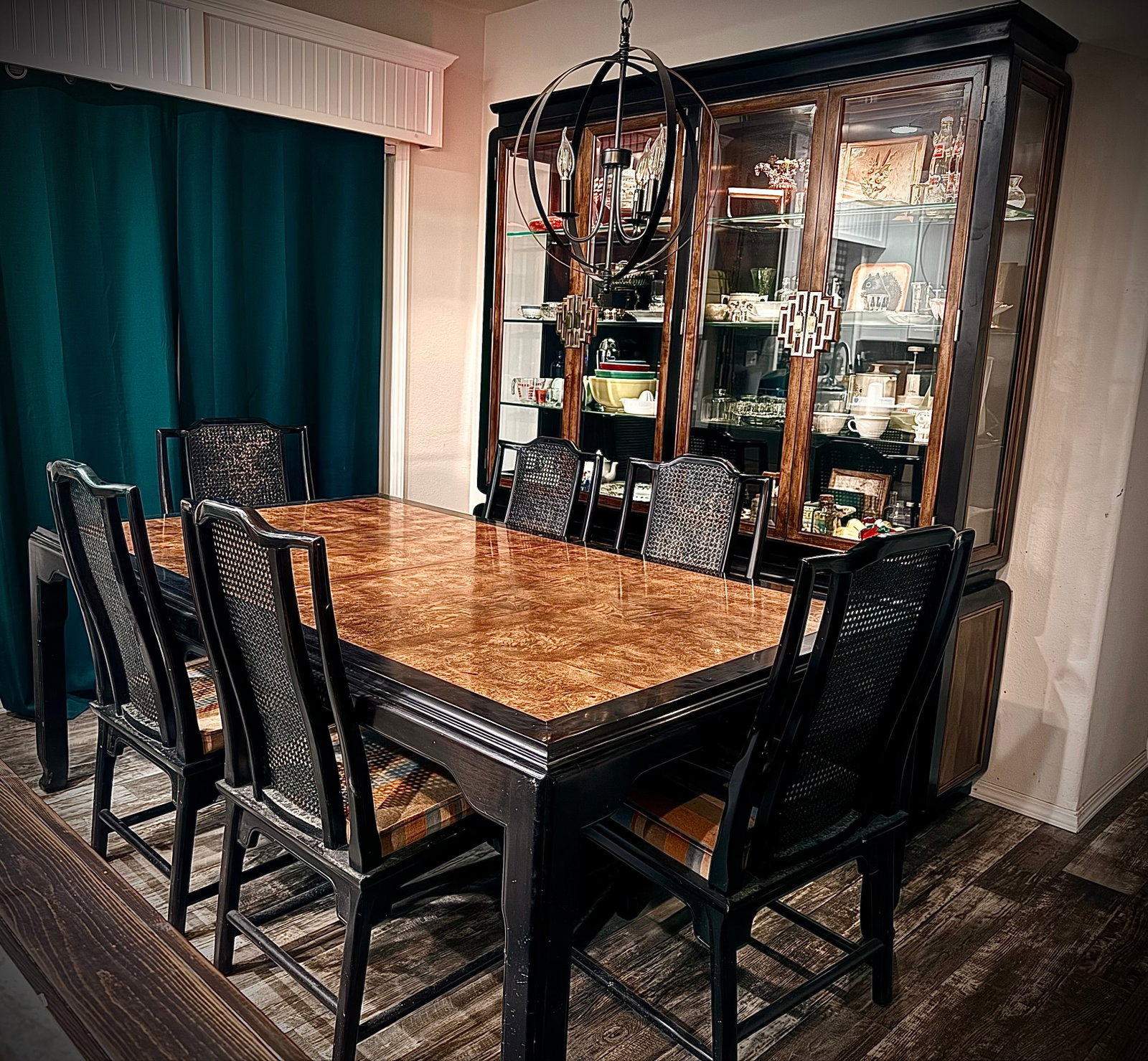 Century Furniture "Chin Hua" Dining Table and Chairs by Raymond K. Sobota - 3