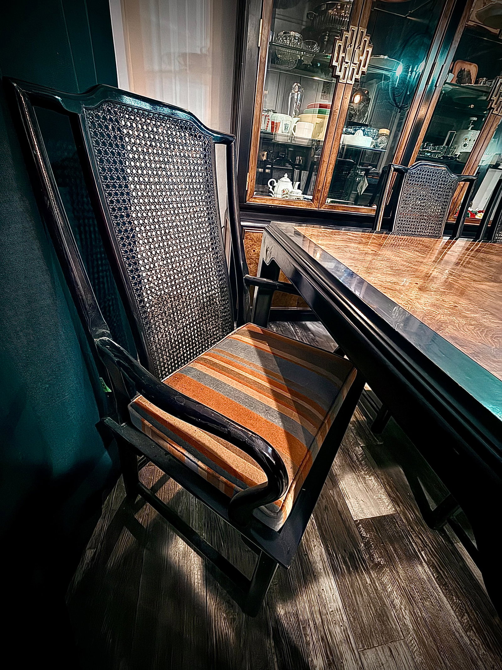 Century Furniture "Chin Hua" Dining Table and Chairs by Raymond K. Sobota - 5