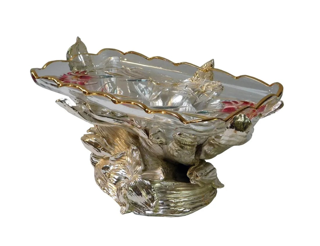 Fiberglass & Glass Fruit Bowl - 2