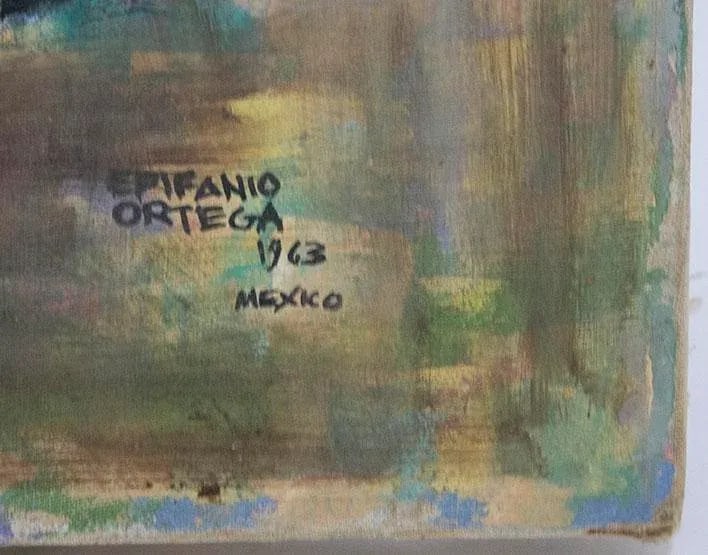 Epifanio Ortega Figurative Oil on Canvas - Madador - 2