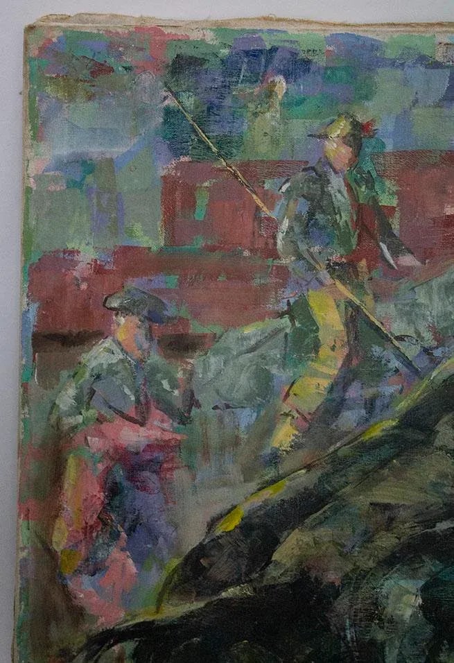 Epifanio Ortega Figurative Oil on Canvas - Madador - 3