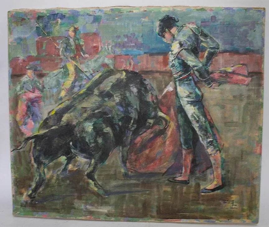 Epifanio Ortega Figurative Oil on Canvas - Madador - 5