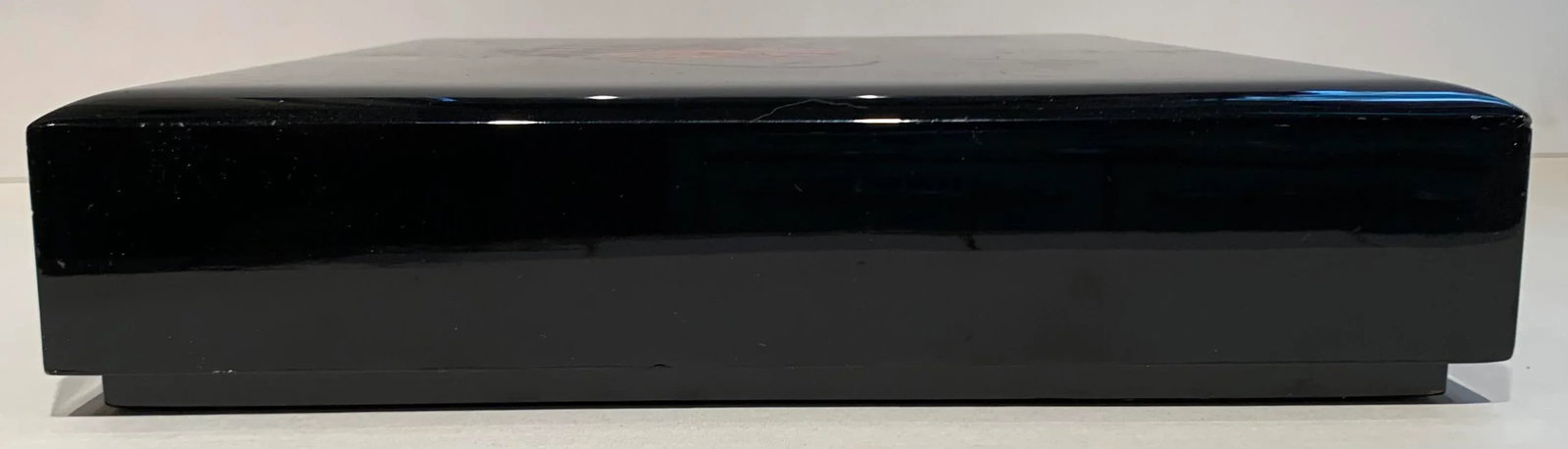 Vintage Black Lacquer Box - 6