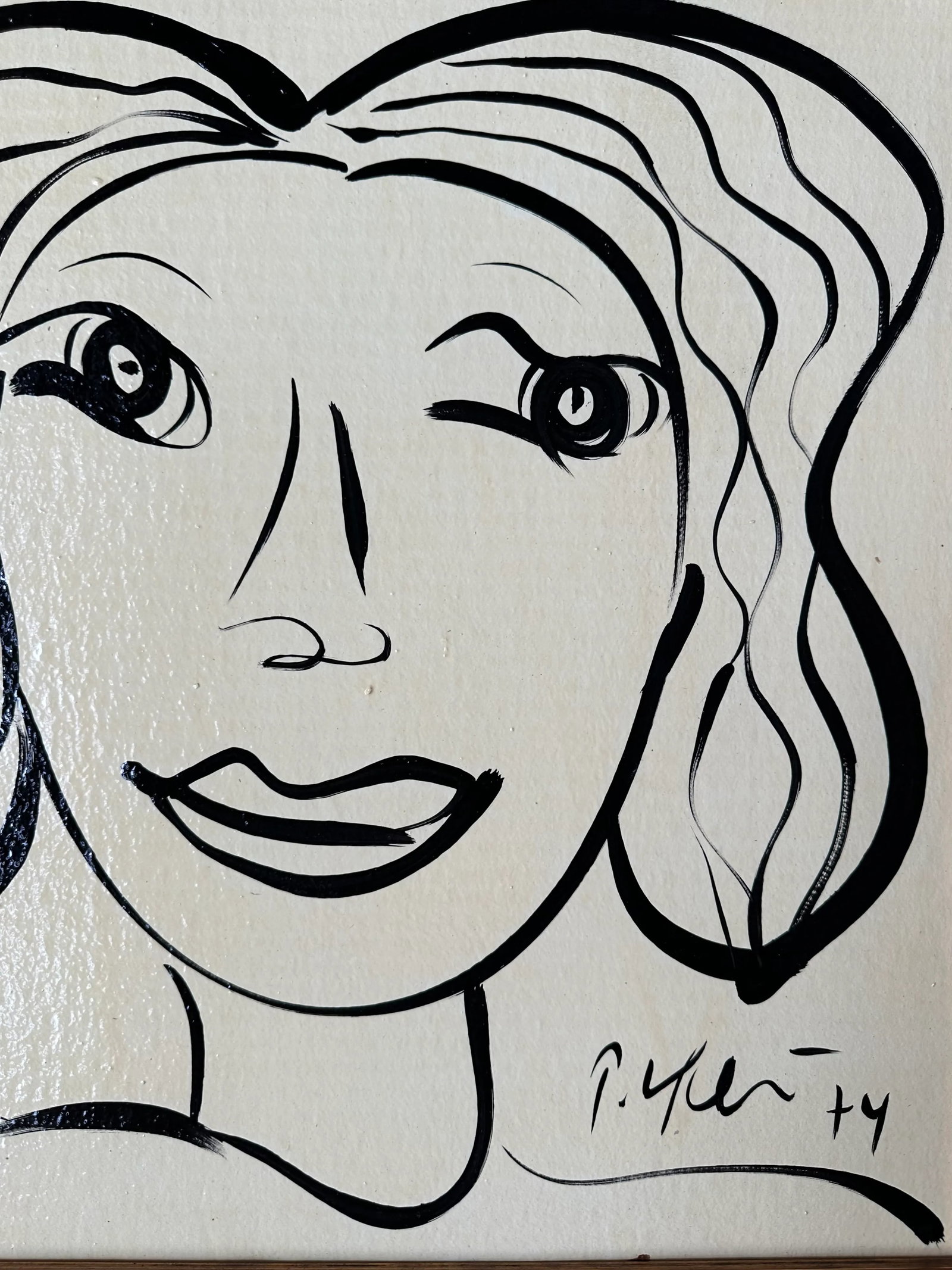 1974 Original Peter Keil Painting Framed - 4