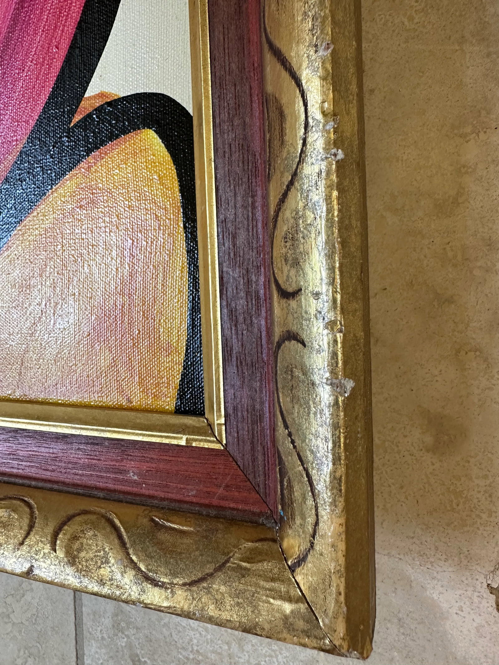 Original Peter Keil Painting Framed - 5