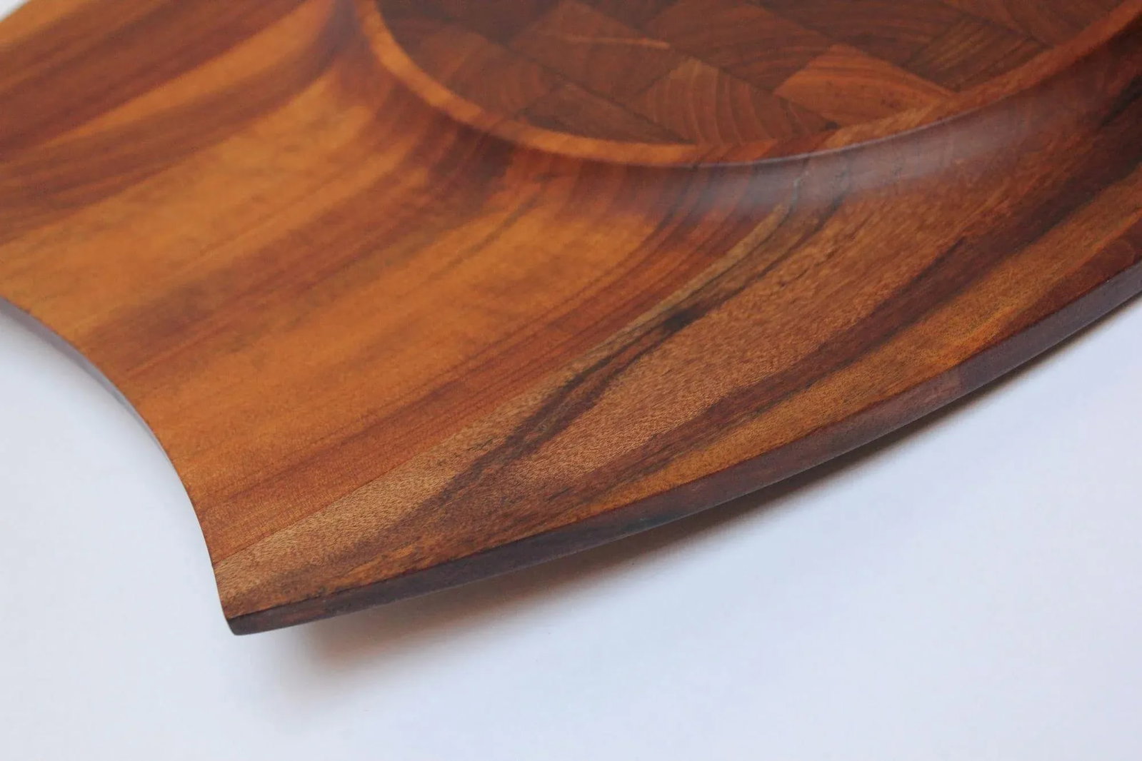 1960s Danish Modern Jens Quistgaard "Rare Woods" Mutenye Tray for Dansk Designs - 7