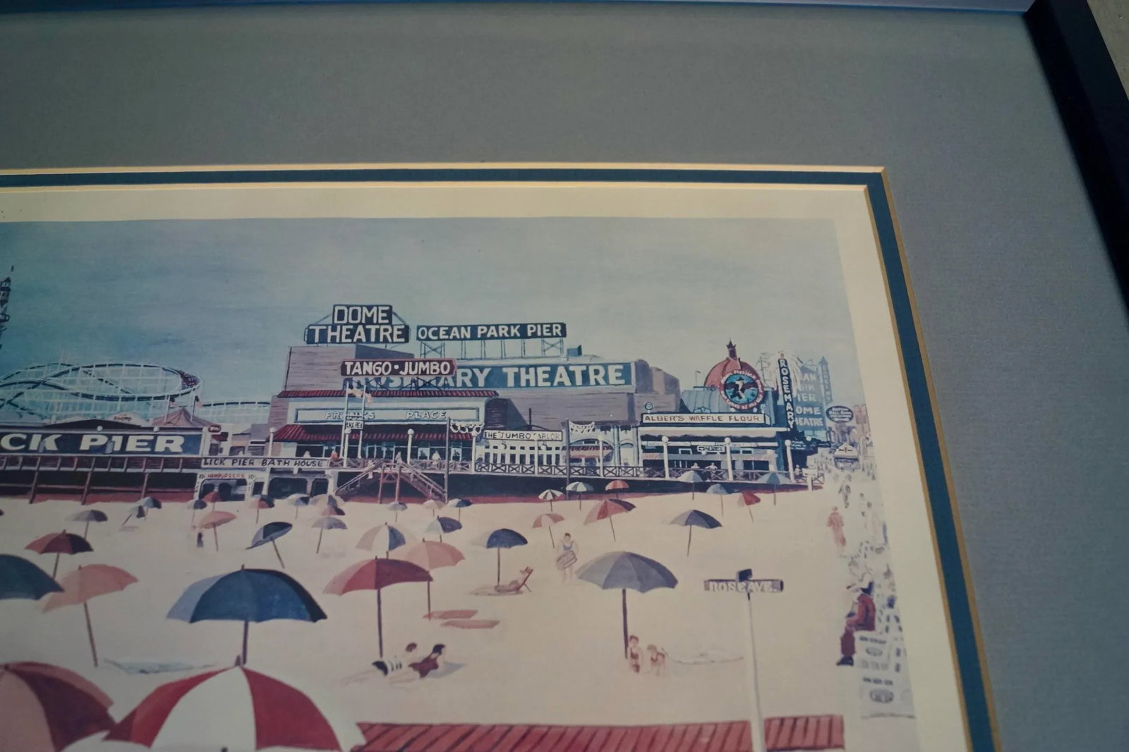Vintage Los Angeles Stanley Cline Signed Lithograph - 5