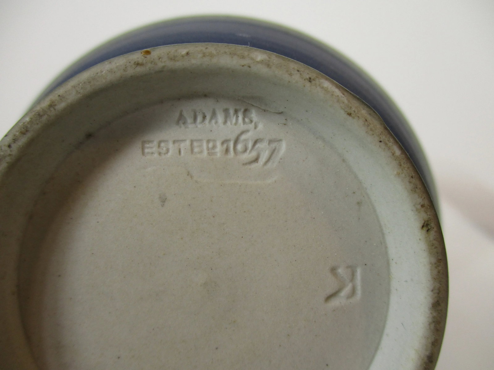 Early 20th Century Porcelain Adams Tunstall Wedgwood Cobalt Blue Classical Greek Figures Vase - 10