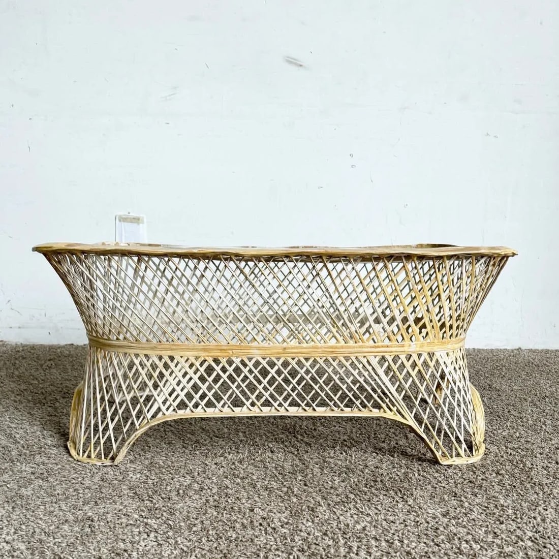 Mid Century Modern Russell Woodard Spun Fiberglass Pagoda Coffee Table - 3