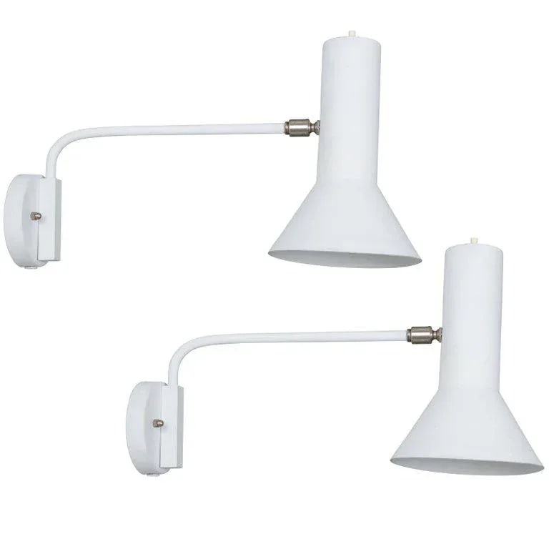1960s J.J.M. Hoogervorst Swivel-Arm Wall Lights for Anvia - a Pair - 10