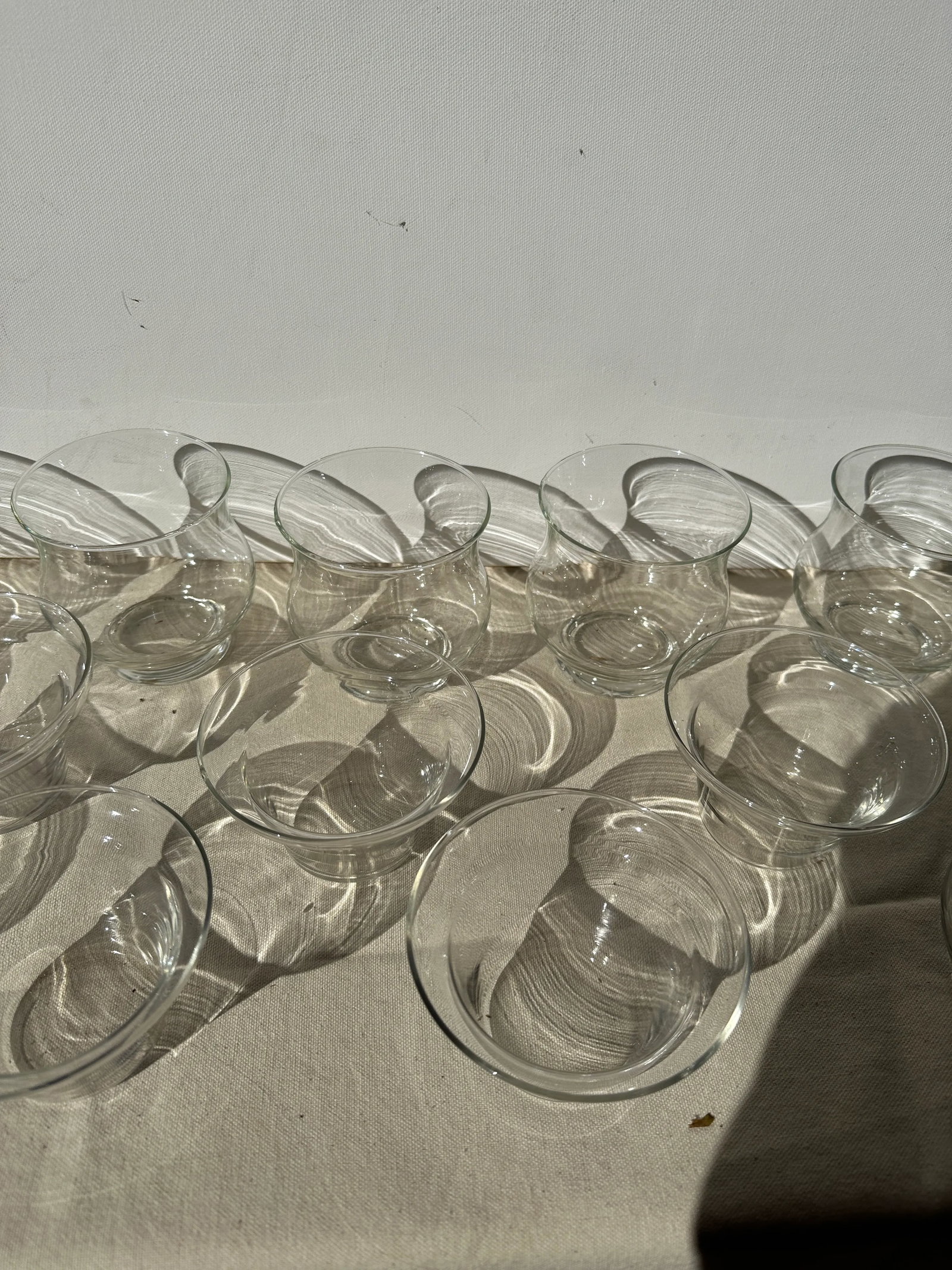 1970s Collection of Cocktail Glasses- Set of 14 - 3
