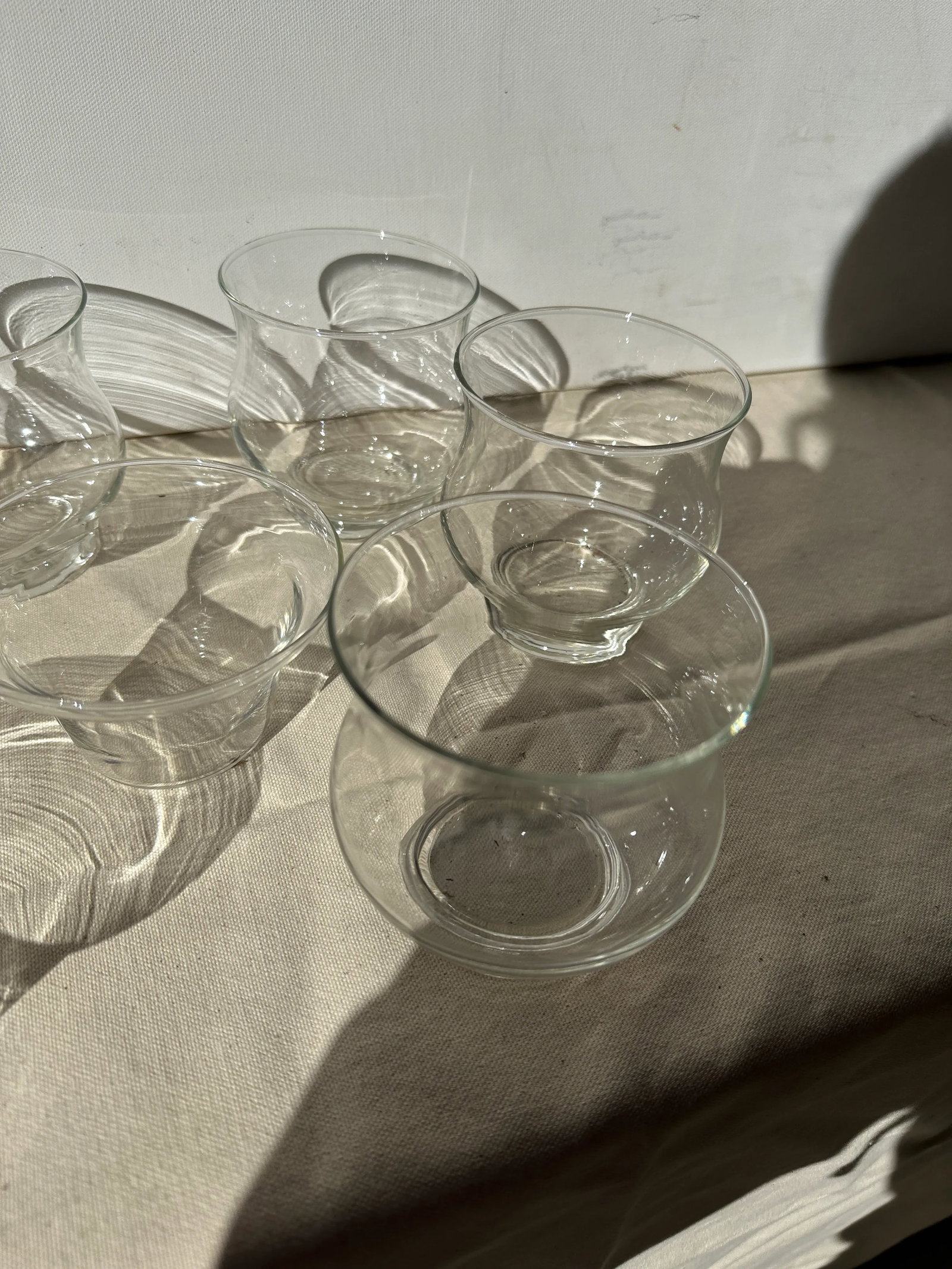 1970s Collection of Cocktail Glasses- Set of 14 - 4