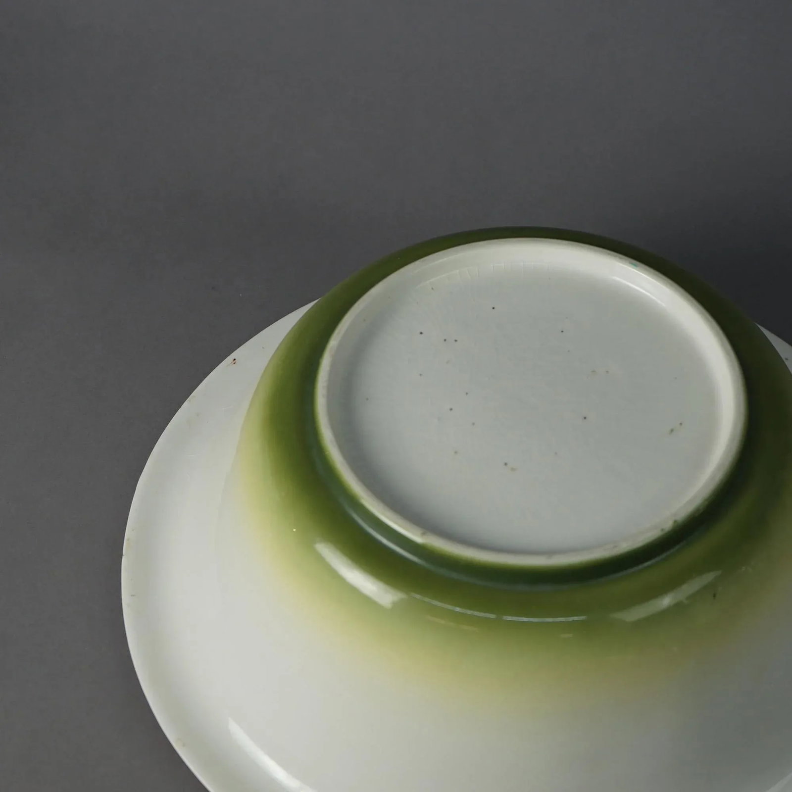 Antique Arts & Crafts Mission Porcelain Stylized Ecla Bowl & Pitcher Set, Circa 1910 - Set of 3 - 11