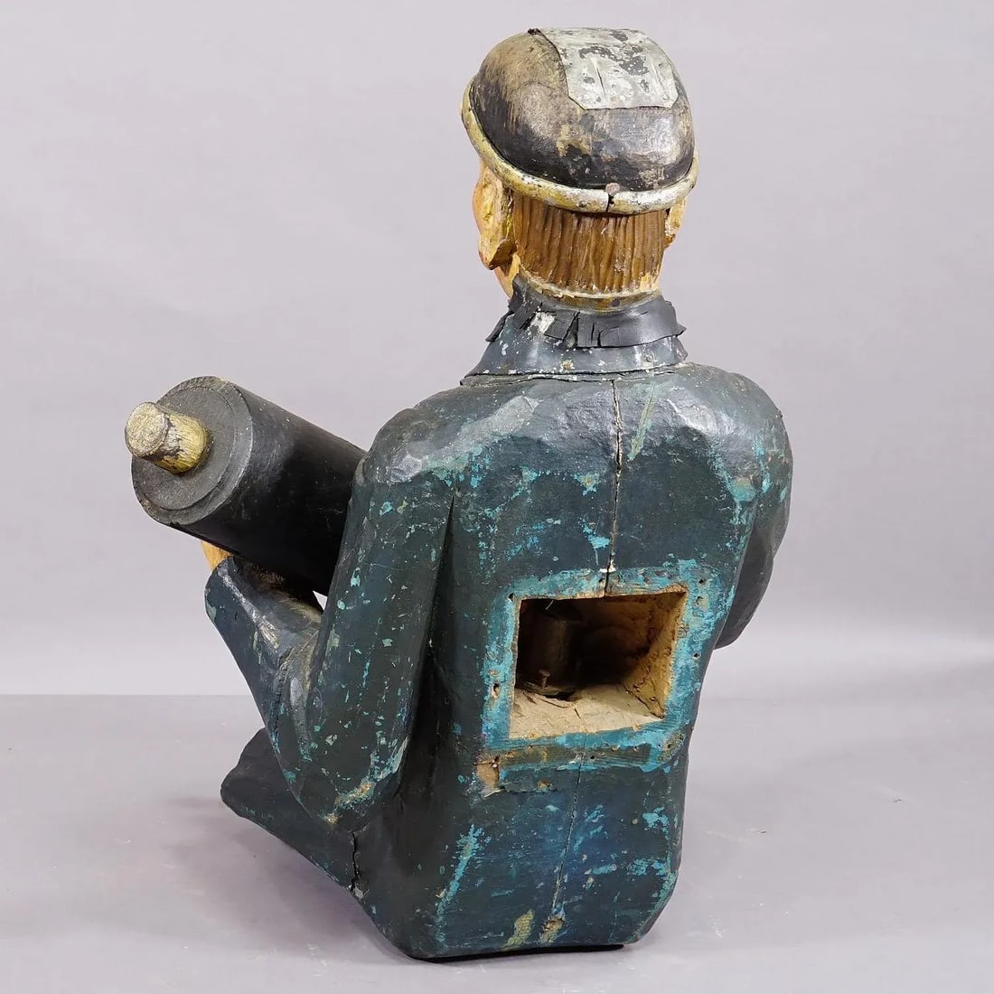 Antique Fireman From a Children's Carousel, Germany 1920s - 4