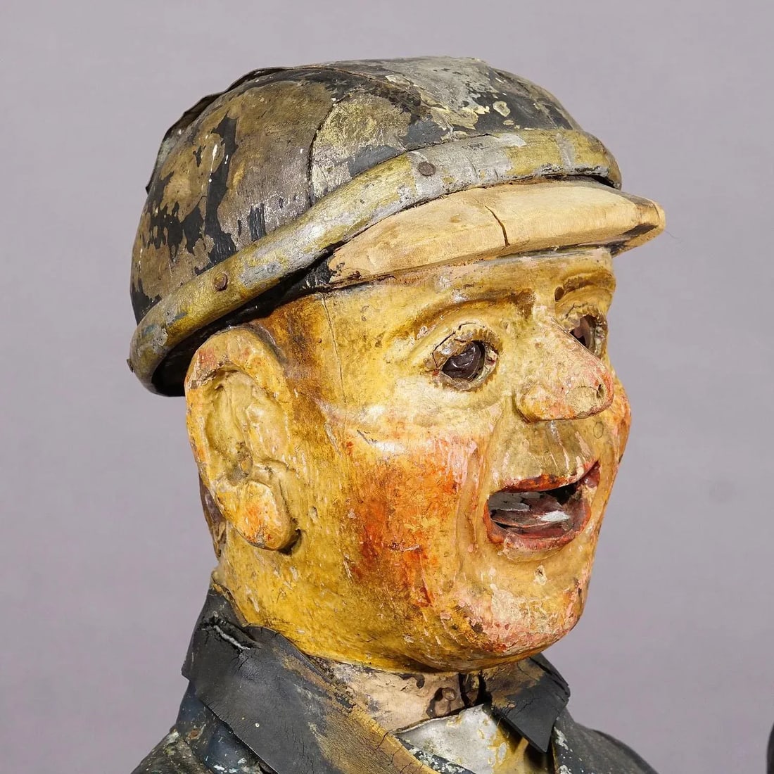 Antique Fireman From a Children's Carousel, Germany 1920s - 5
