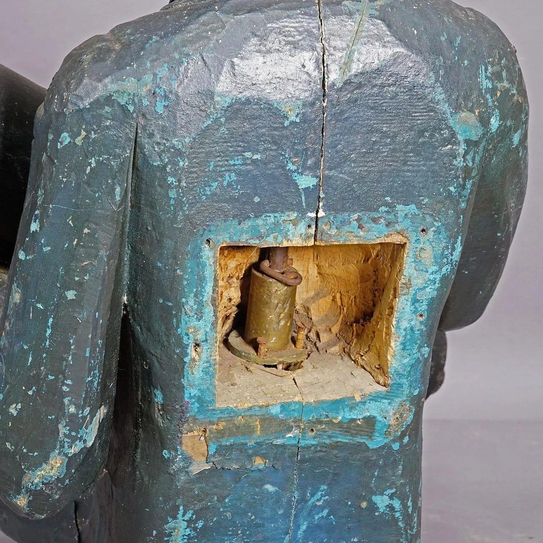 Antique Fireman From a Children's Carousel, Germany 1920s - 7