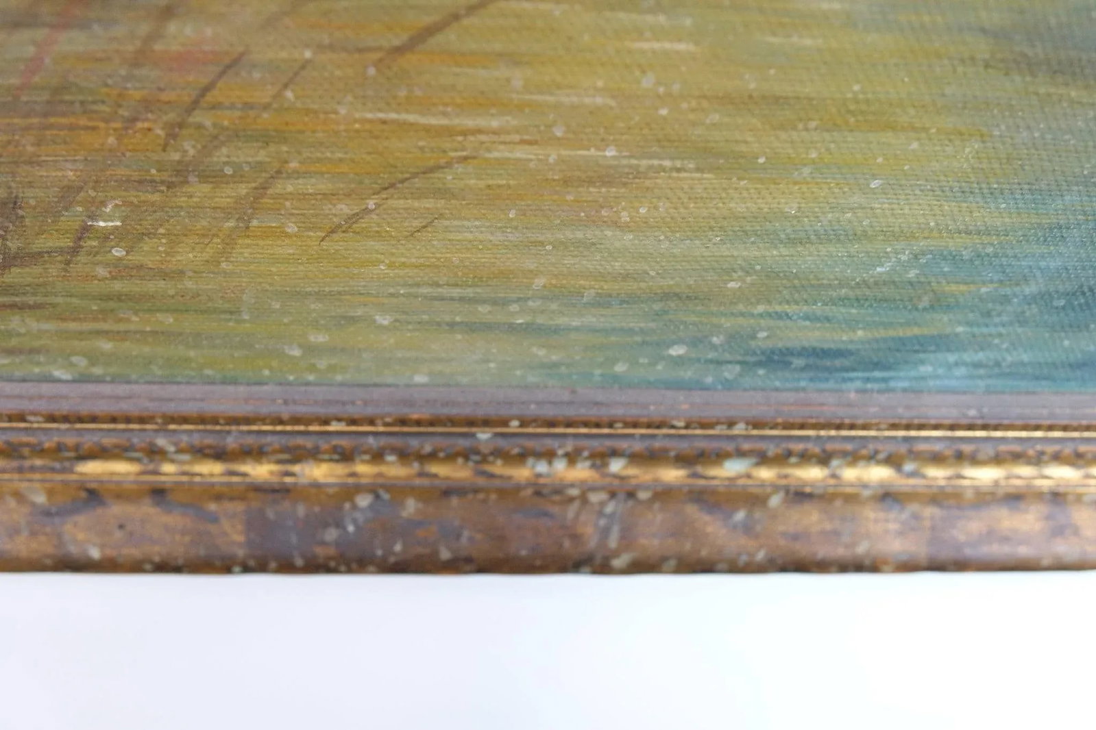 1950s Original Oil on Canvas Signed, Framed - 5