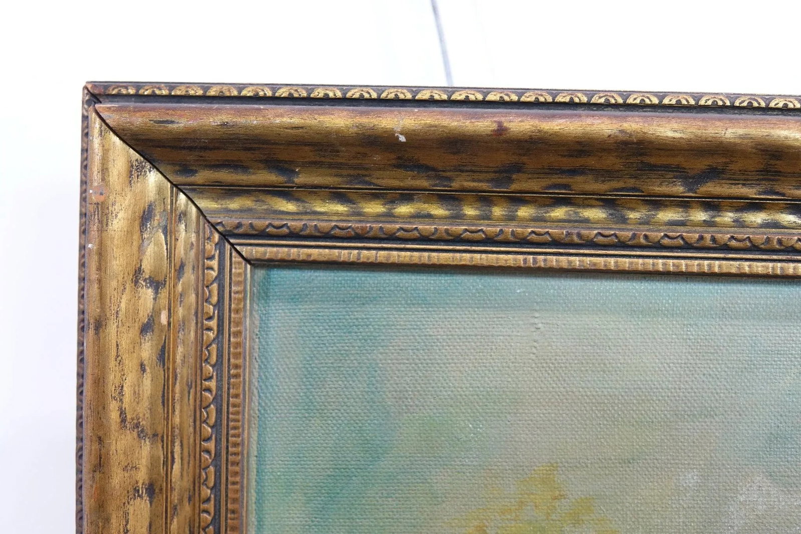 1950s Original Oil on Canvas Signed, Framed - 6