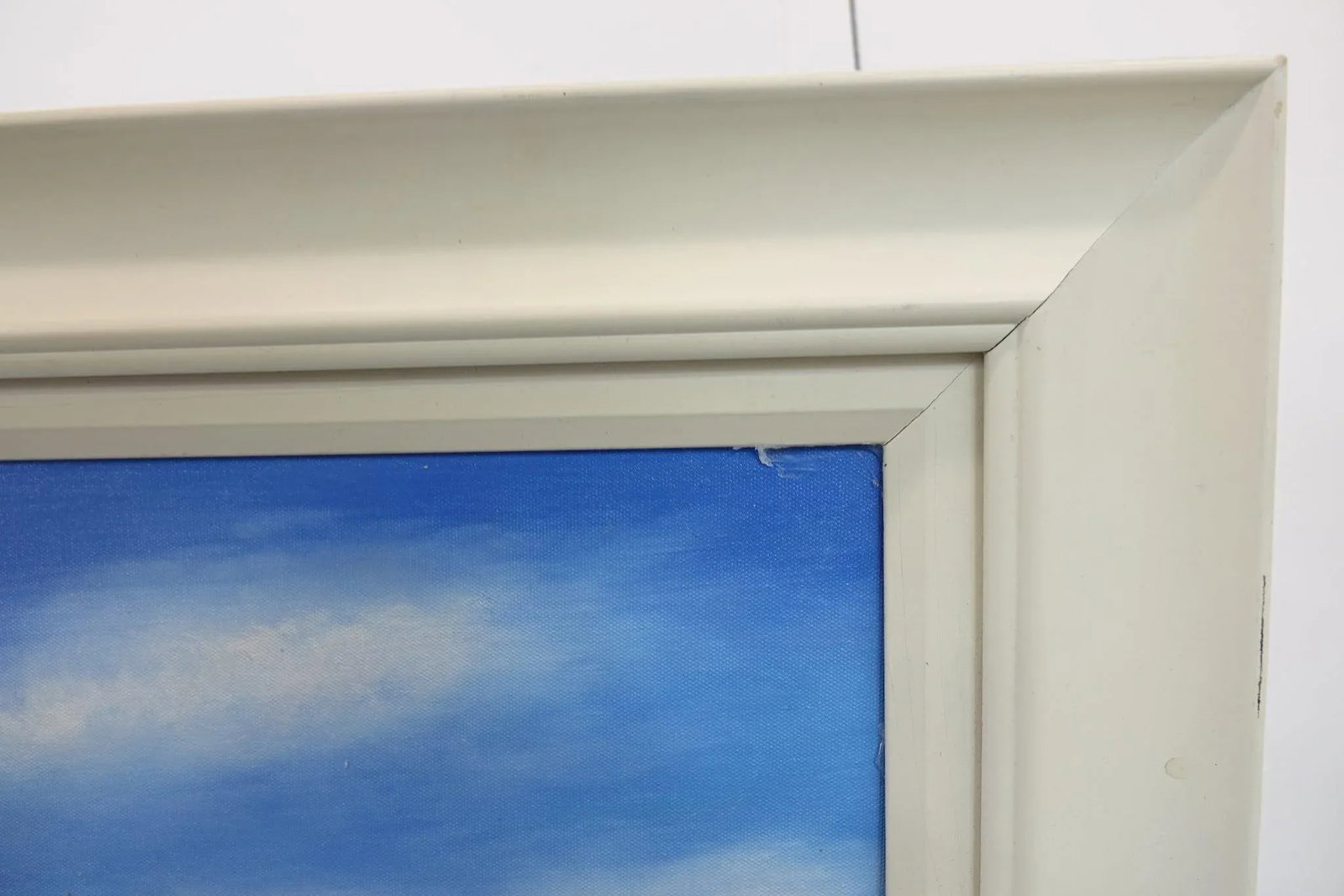 Early 20th Century Oceanscape Oil on Canvas Signed Original, Framed - 5