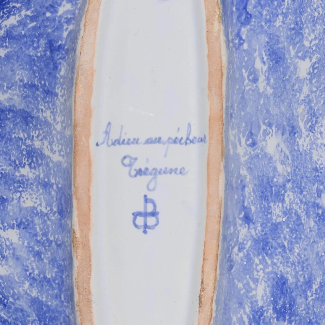 19th Century French Porquier Beau Quimper Faience Dish - 7