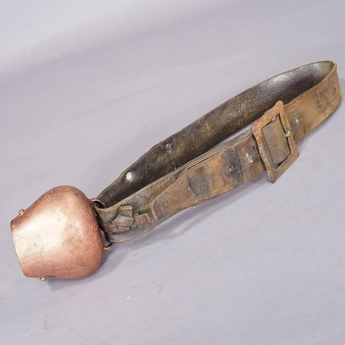 Antique Handforged Cattle Bell Made in Switzerland Ca. 1900s - 2