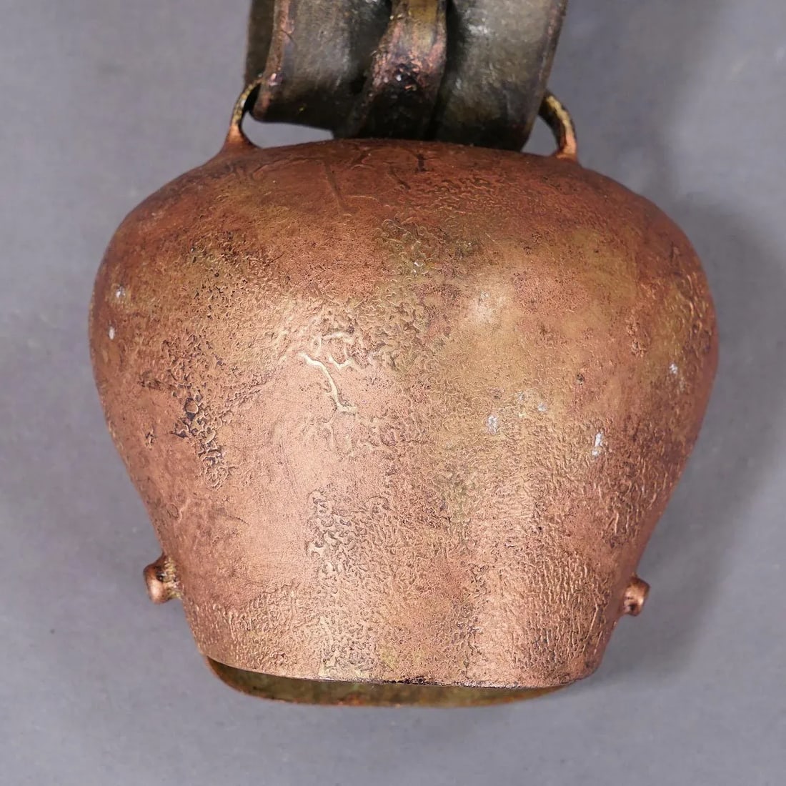 Antique Handforged Cattle Bell Made in Switzerland Ca. 1900s - 5