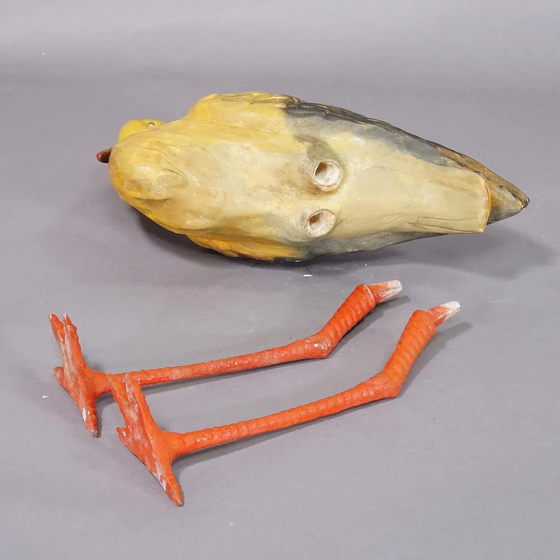 Rare Terracotta Stork for Garden Decoration, Germany Ca. 1950s - 8