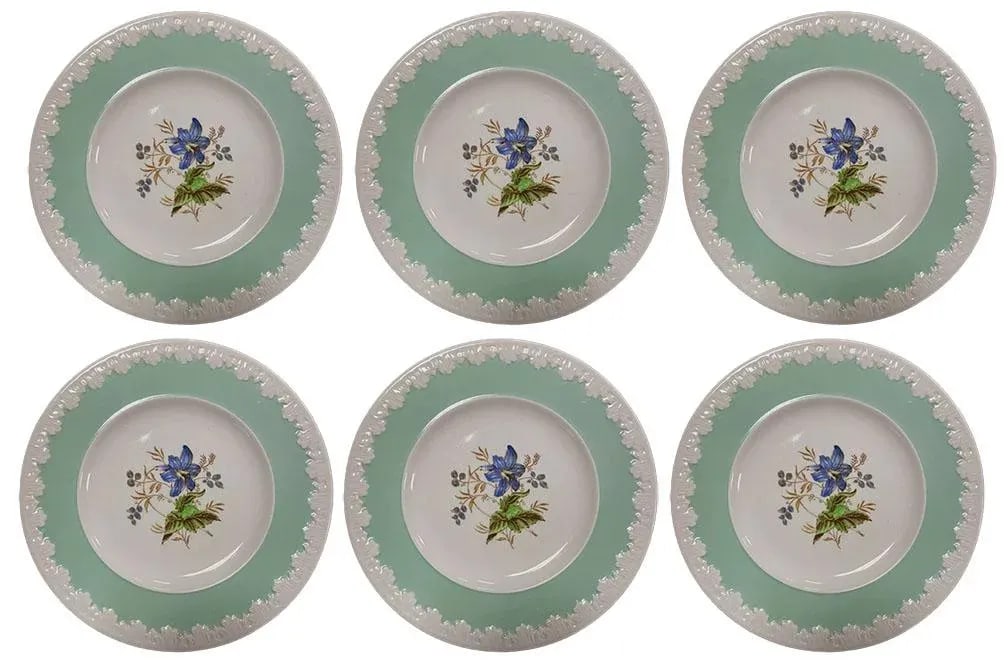Wedgwood China Corinthian Hampton Court Salad Plates - Set of 6 - 2