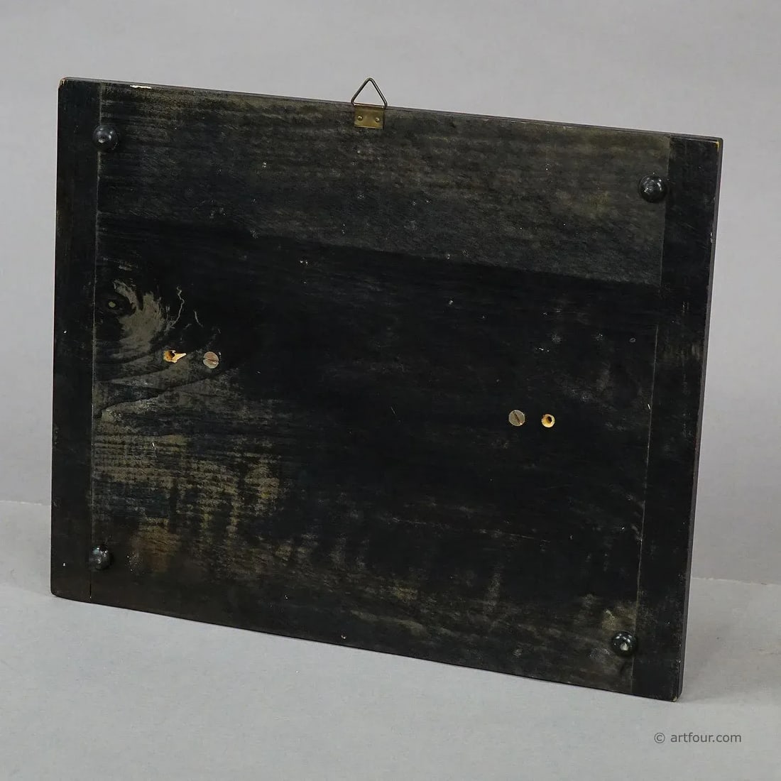 1920s Antique Teaching Aid Human Skin Model on Wooden Plate - 5