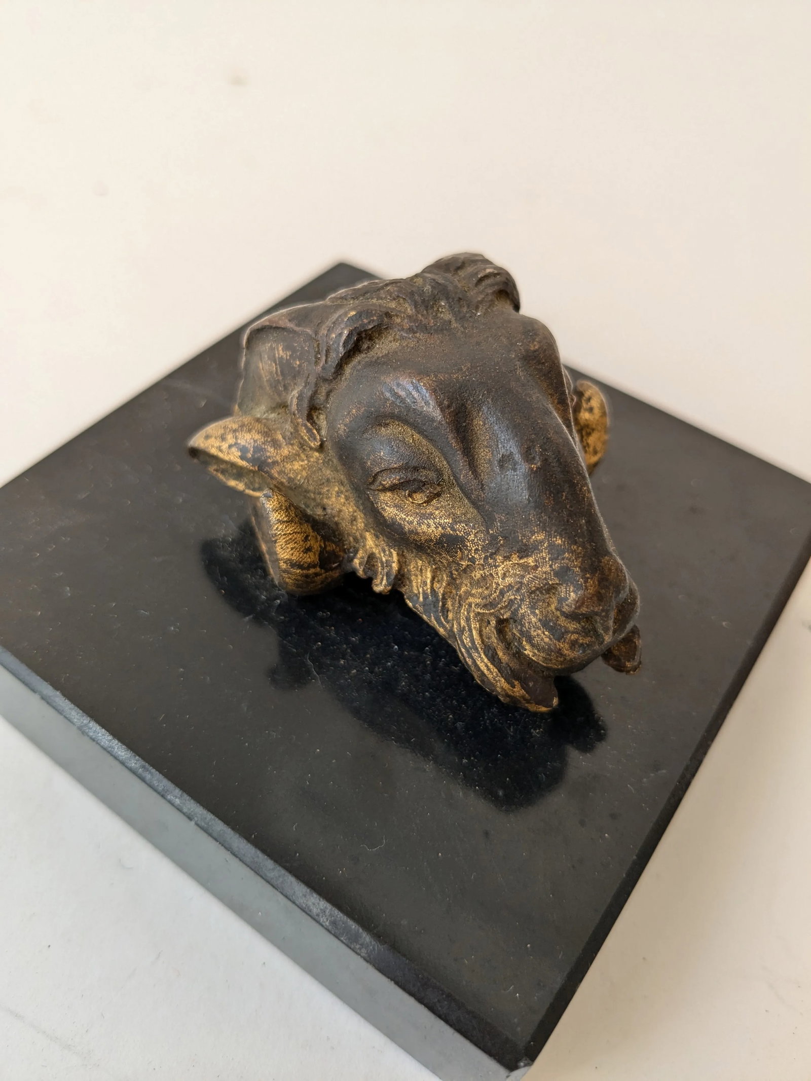 Rare Bronze Ram Helmet Ornament – Wwi Verdun Battle Commemorative - 6