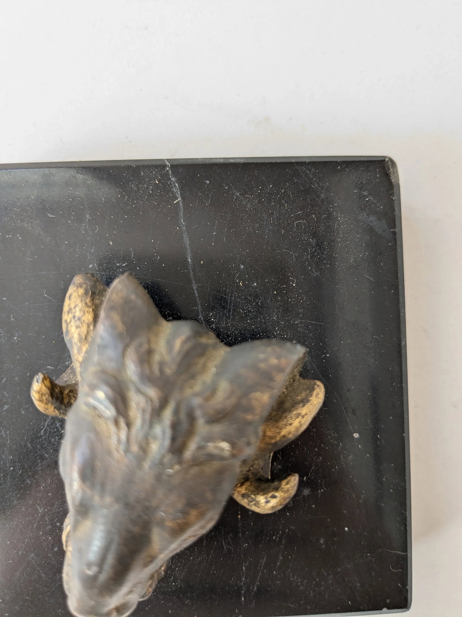 Rare Bronze Ram Helmet Ornament – Wwi Verdun Battle Commemorative - 9