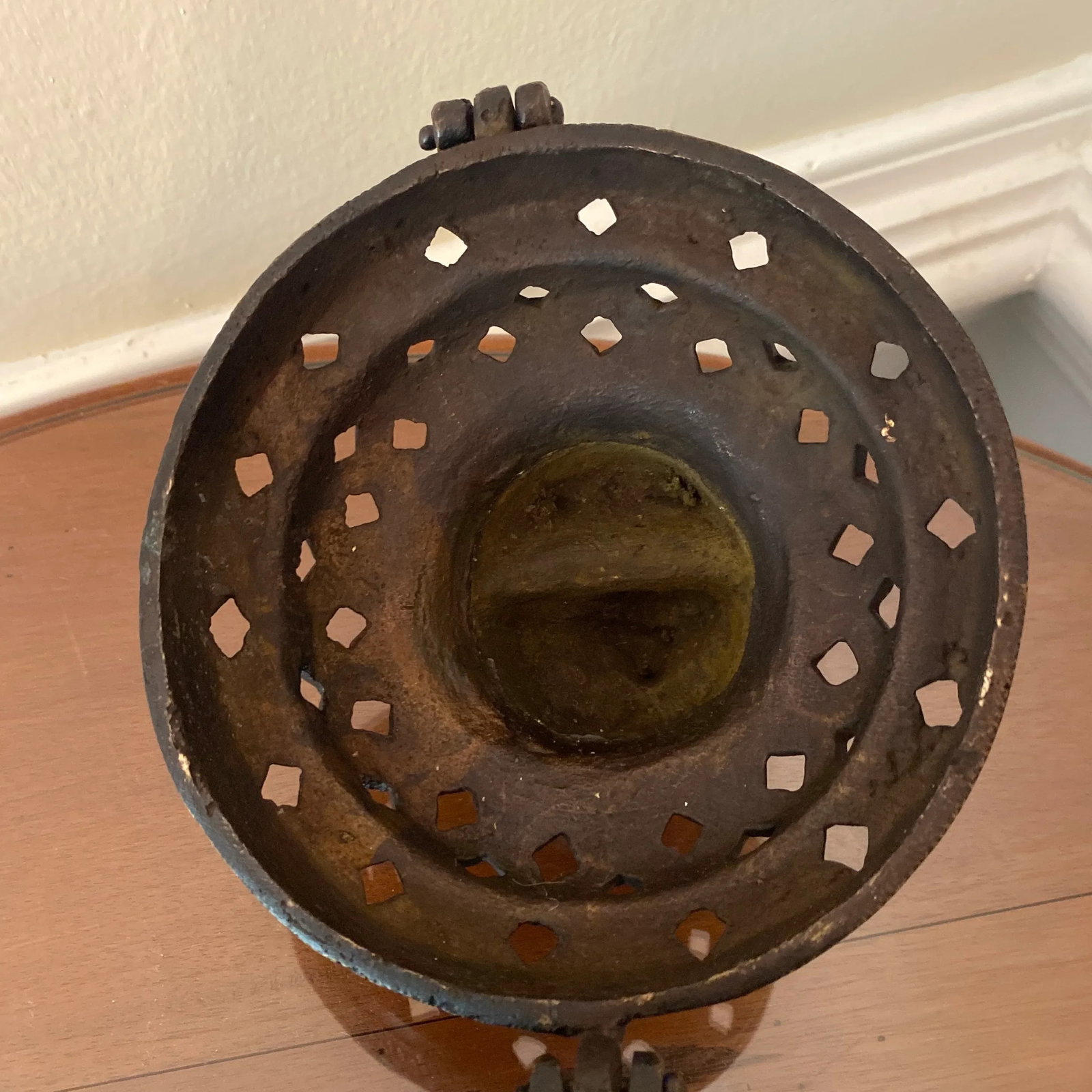 1970s Vintage Asian Bronze Incense Burner/Trinket Box - 5