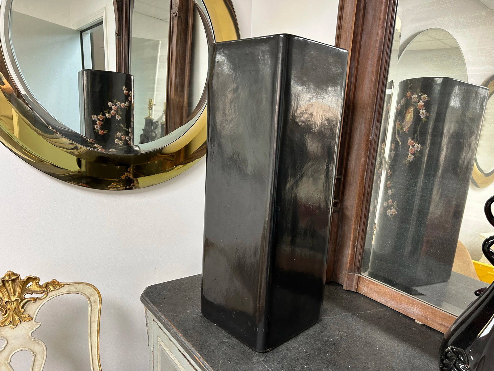 1950s Italian Glazed Terracotta Umbrella Stand - 6
