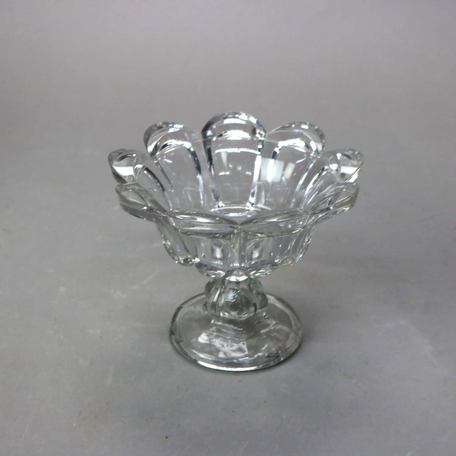 19th Century Antique Pressed Glass Pieces- 3 Pieces - 10