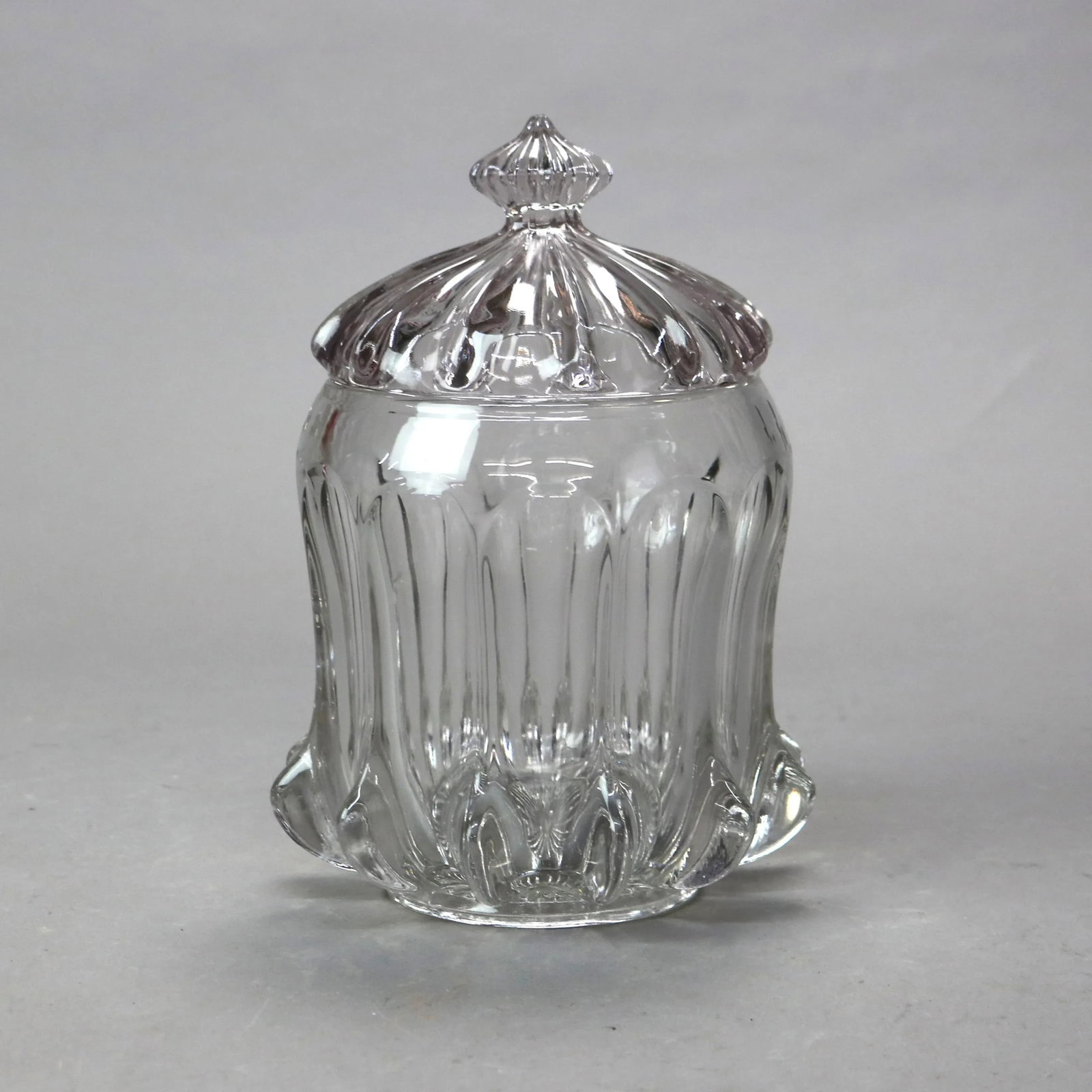 19th Century Antique Pressed Glass Pieces- 3 Pieces - 12