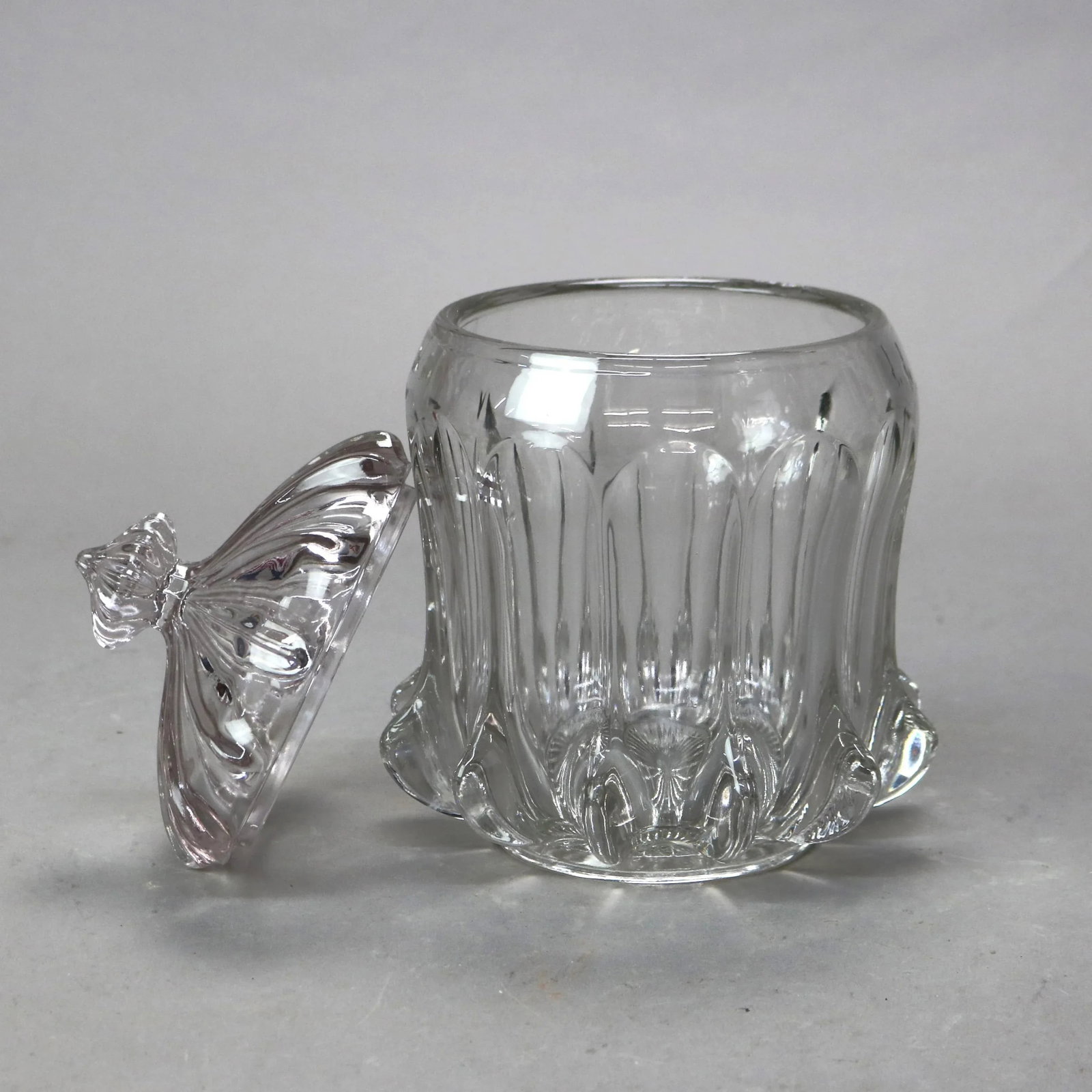 19th Century Antique Pressed Glass Pieces- 3 Pieces - 2