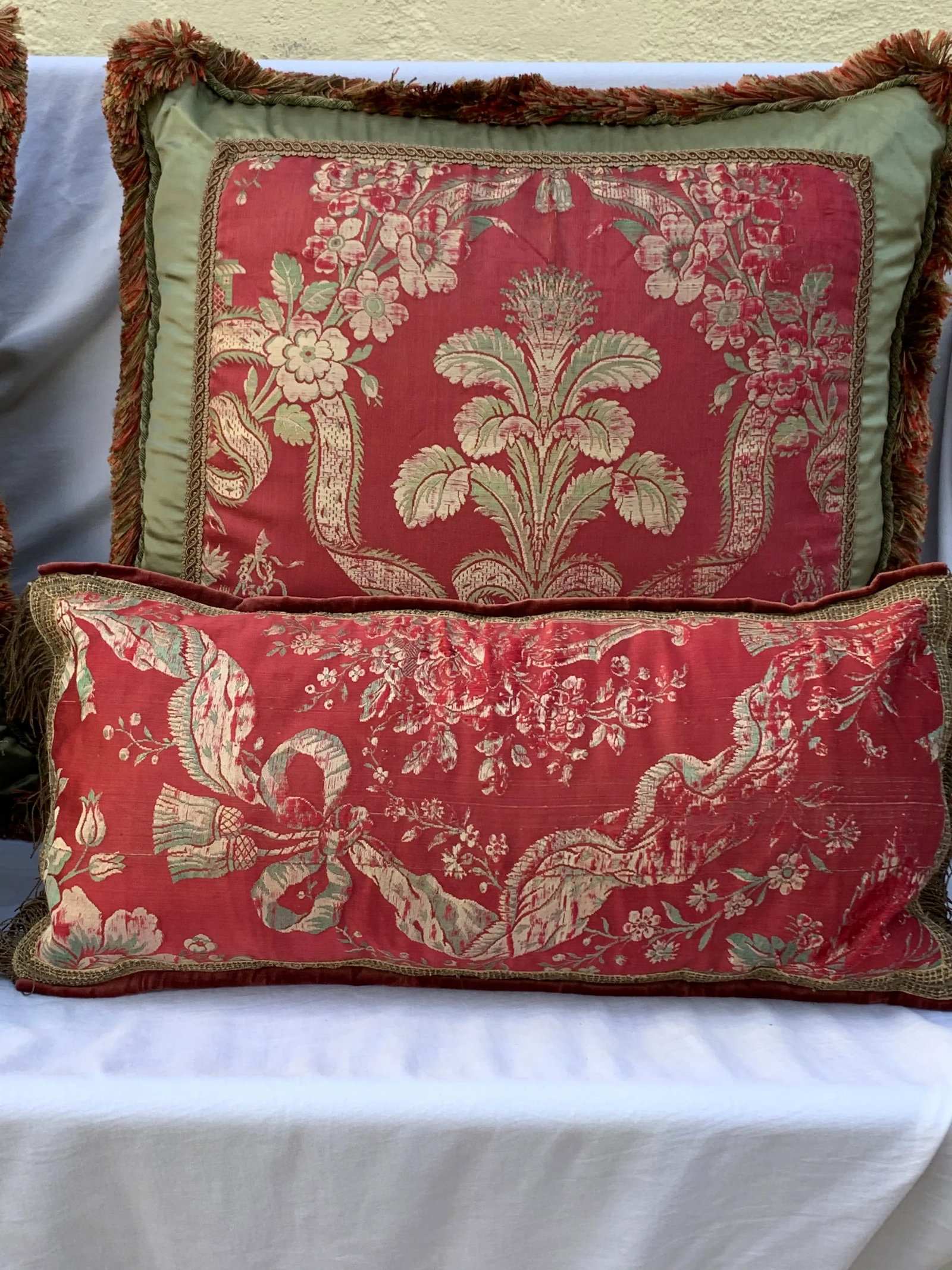 Silk Italian Pillows - Set of 4 - 12