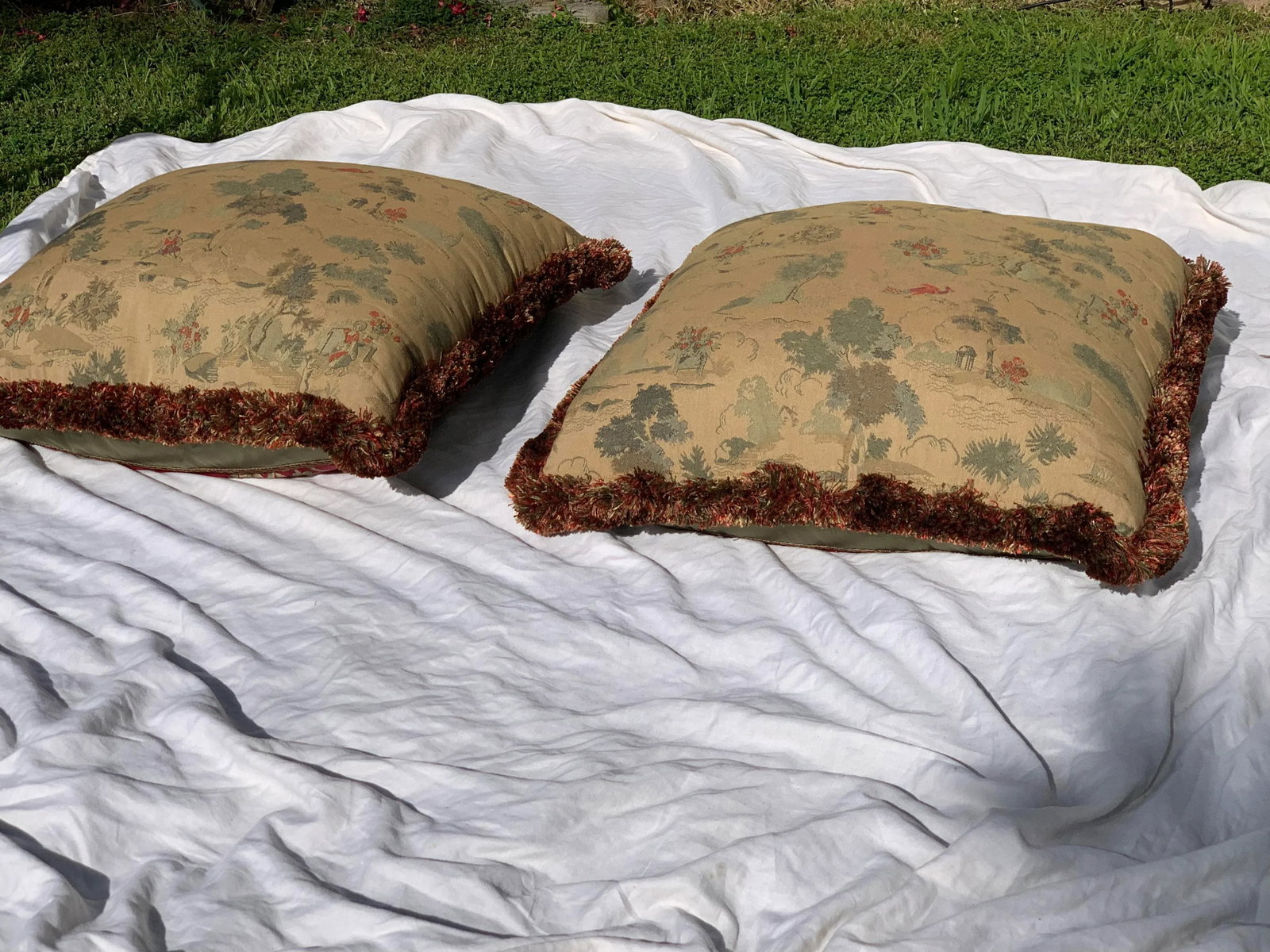 Silk Italian Pillows - Set of 4 - 4