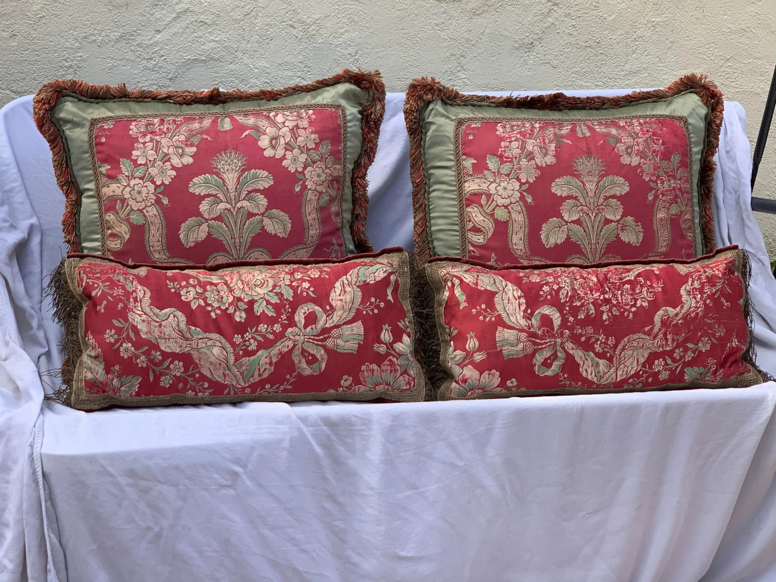 Silk Italian Pillows - Set of 4 - 9