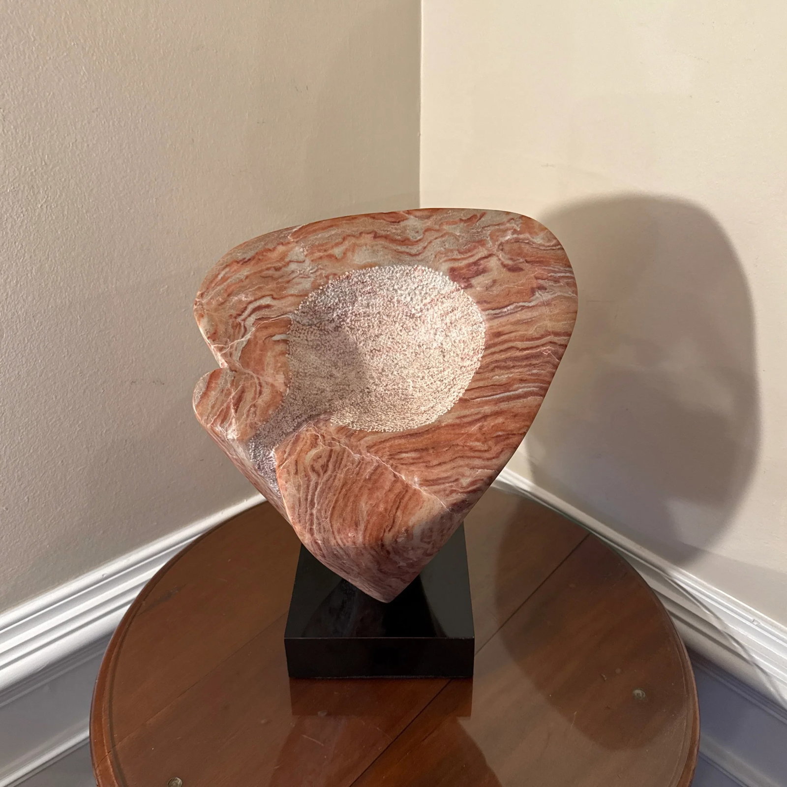 1970s Vintage Midcentury Costal Abstract Marble Sculpture - 2