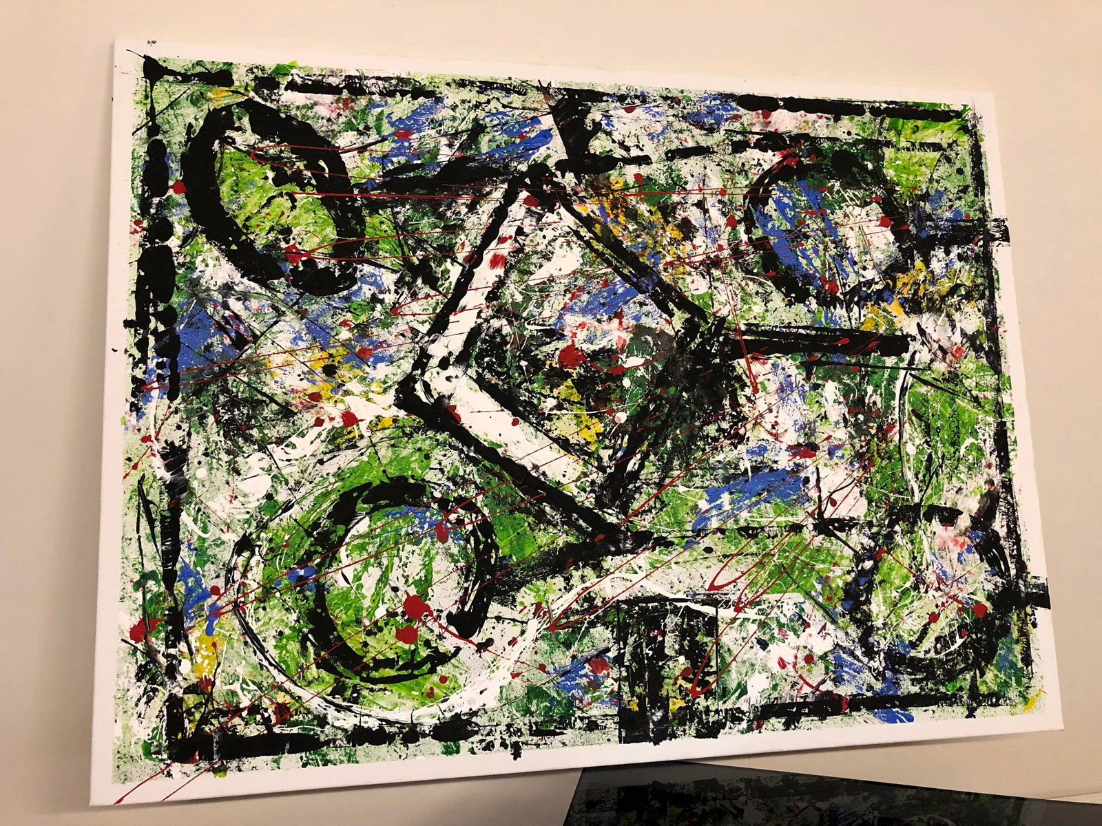 Original Abstract Painting - Acrylic on Canvas - 3