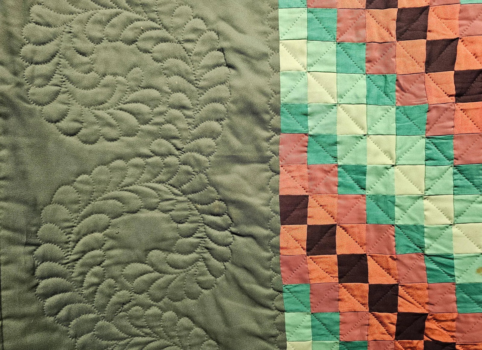 Early 20th Century American Amish Quilt - 3