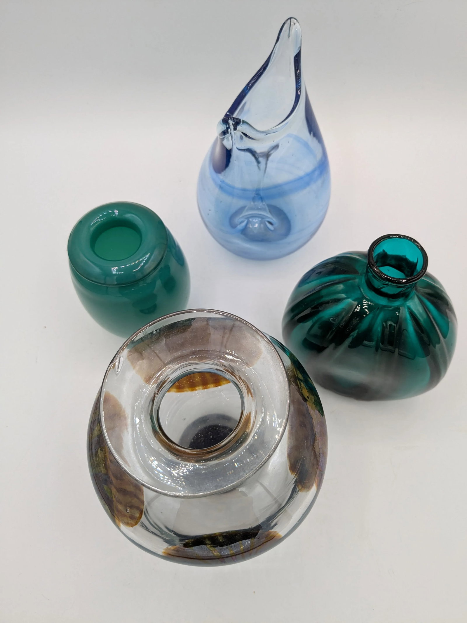 Mid 20th Century Group of 4 Studio Art Glass Pieces - 10