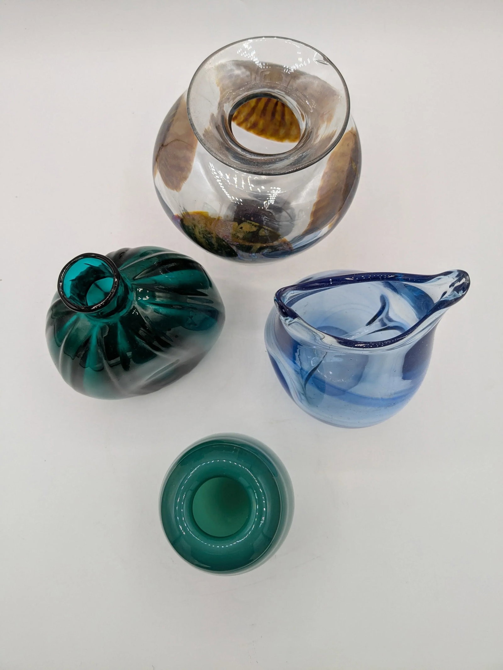 Mid 20th Century Group of 4 Studio Art Glass Pieces - 2